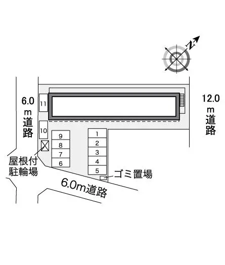 福井市菅谷２丁目 月極駐車場